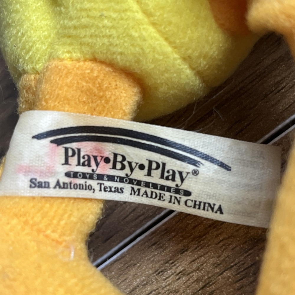 Vintage Looney Tunes 1997 Daffy Duck Bugs Bunny & Tweety Plush Play By Play Bean - Picture 11 of 13